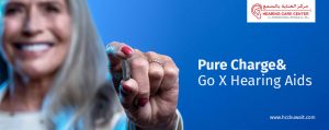 Pure charge& Go X hearing aids
